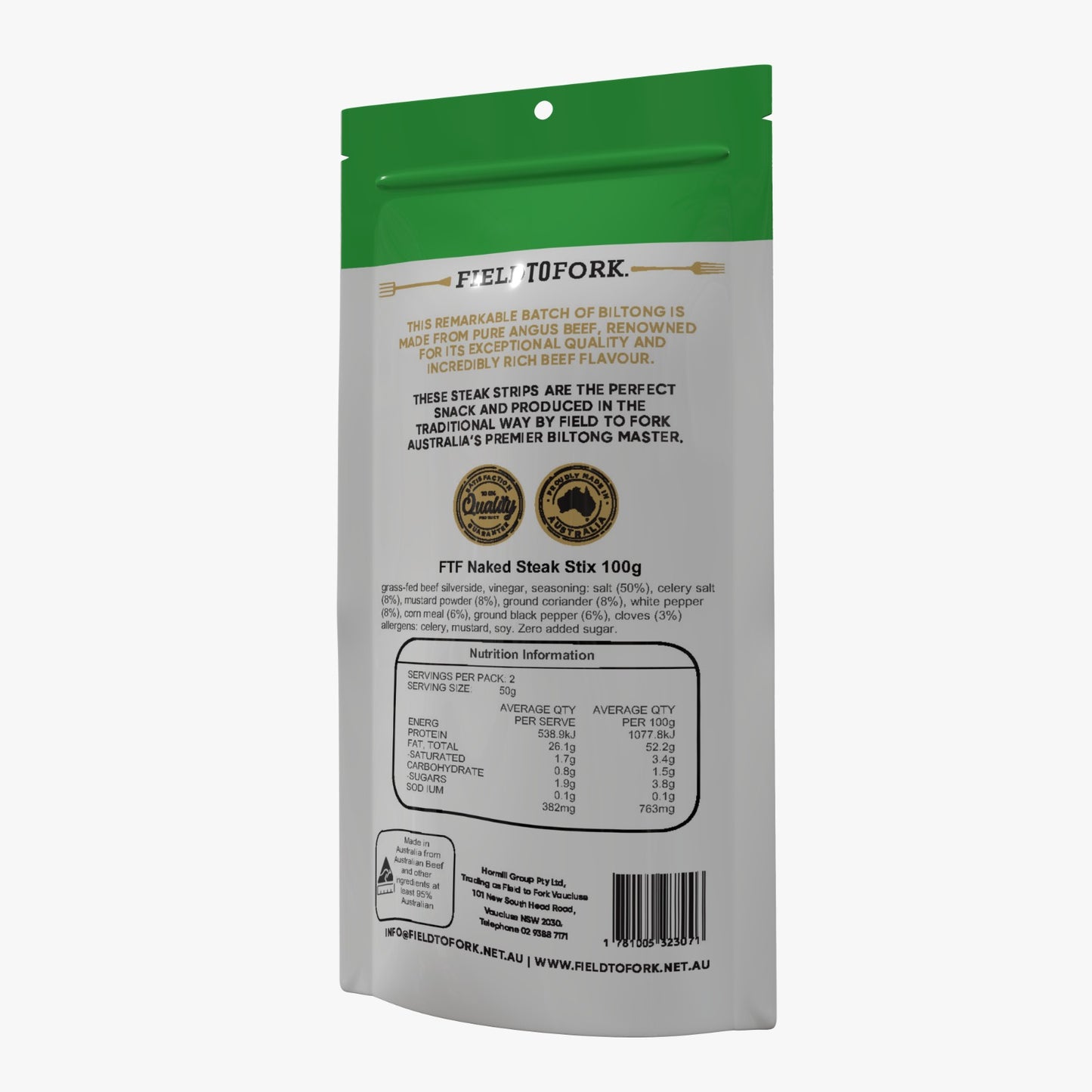 Naked Steak Stix (100g)