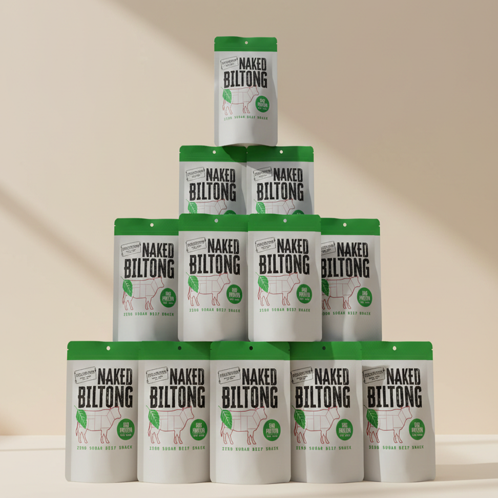 Naked Biltong Sliced (100grs)