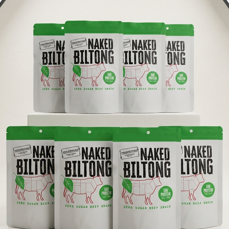 Naked Biltong Sliced (100grs)