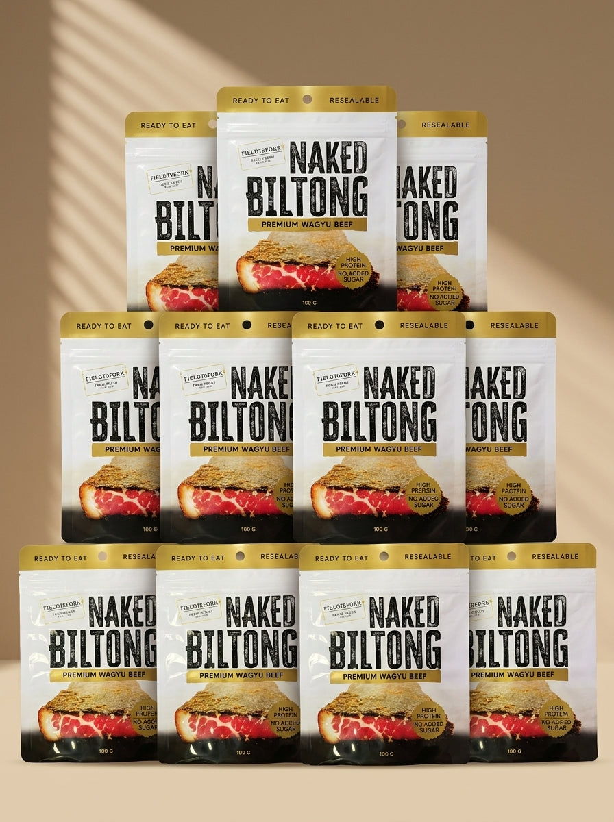 Naked Wagyu Biltong Slices 100g