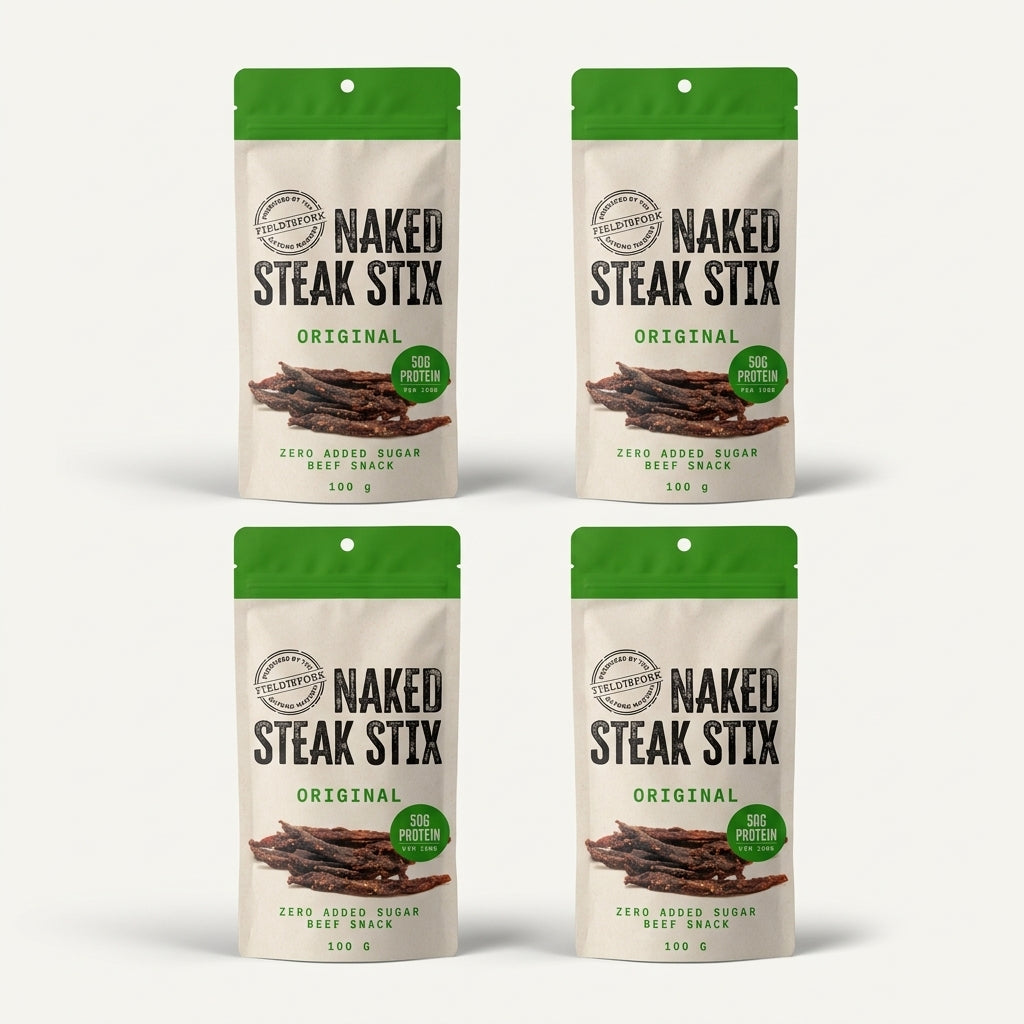 Naked Steak Stix 100g - Premium Angus Beef