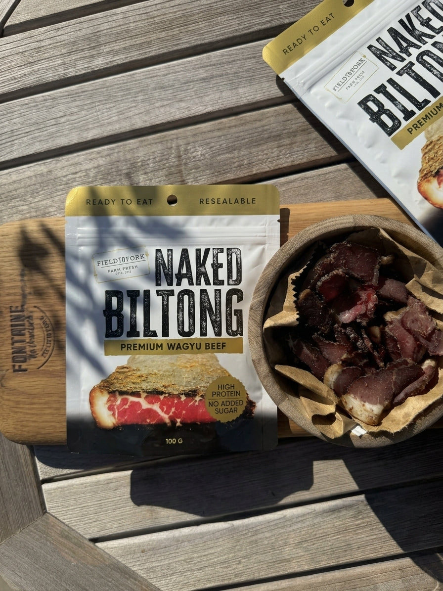 Naked Wagyu Biltong Slices 100g