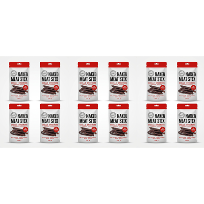 Naked Meat Stix Chilli - Droëwors Farmer's Sausage