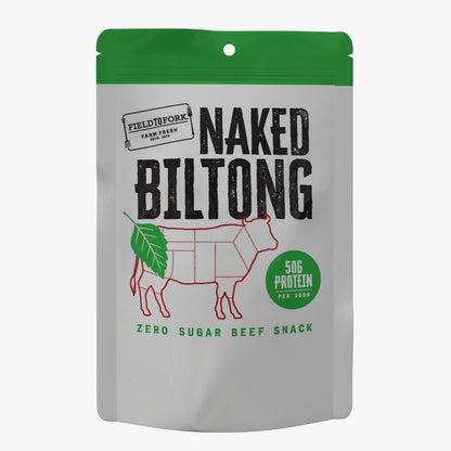 Naked Biltong Sliced - 100g (10-Pack Carton)