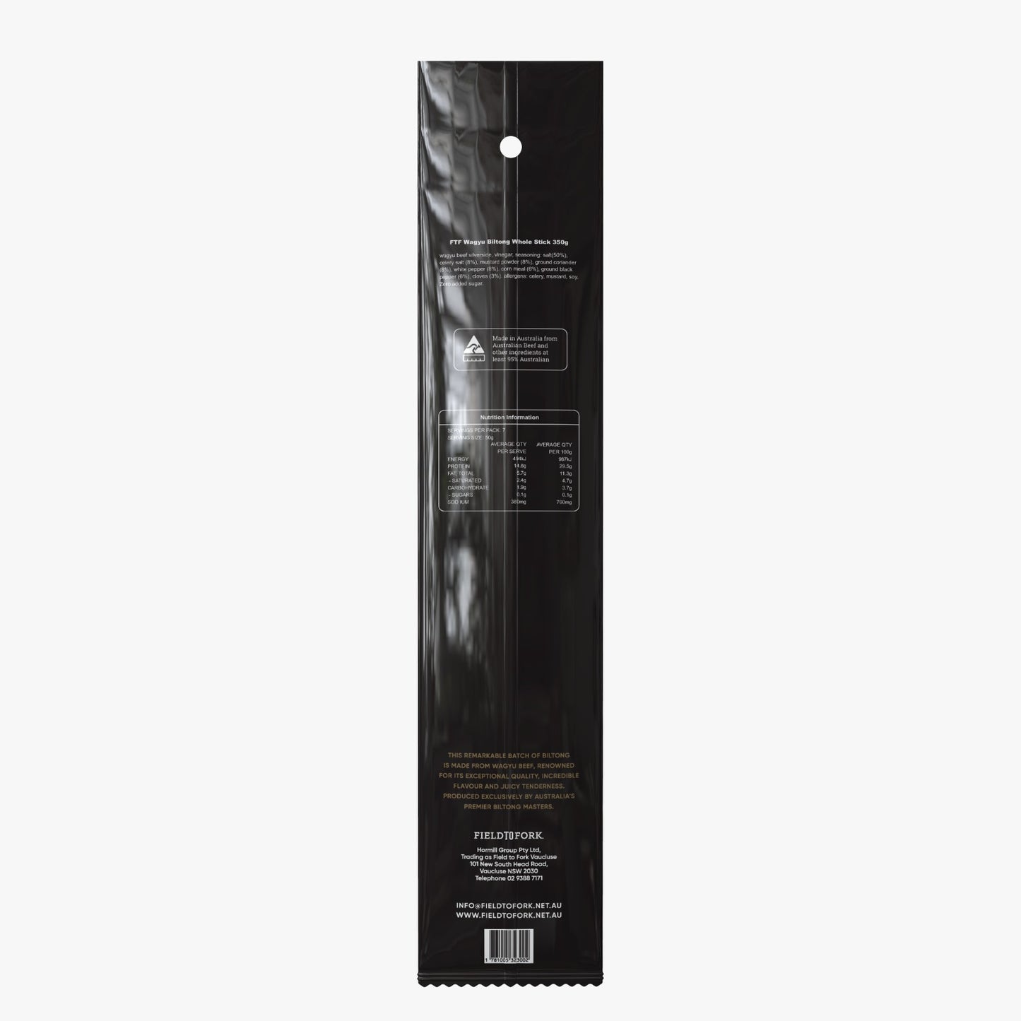 Whole Wagyu Traditional Stick (350gr)